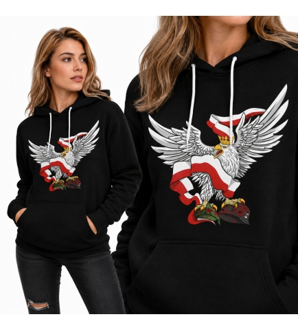 BLUZA DAMSKA Z KAPTUREM WIELKA NIEPODLEGŁA